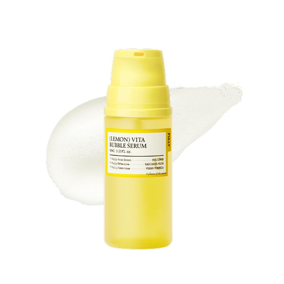 FULLY front packaging showing bottle and lemon imagery for quick recognition and appeal