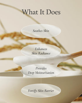 FULLY model wearing the setting mask showing soothing and calming effect