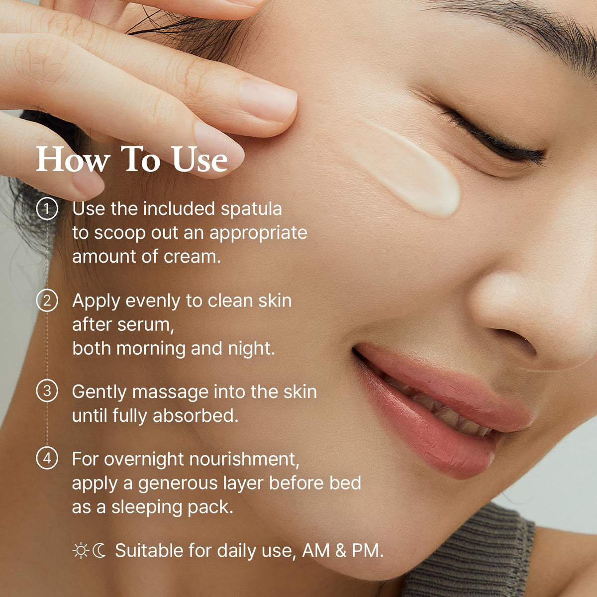 FULLY moisturizer layered under foundation showing compatibility with makeup