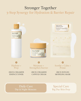 FULLY sustainable packaging with FSC box and soy ink highlighting eco benefit