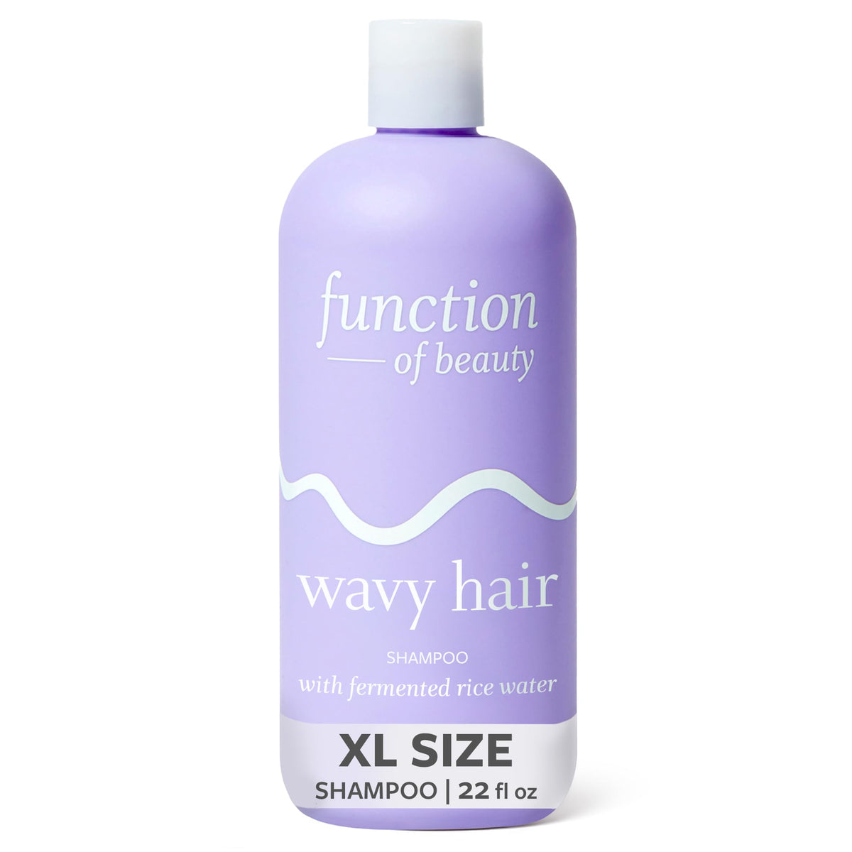 Function of Beauty front bottle view showing label and XL size benefit