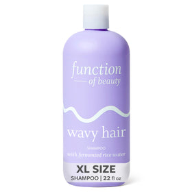 Function of Beauty front bottle view showing label and XL size benefit