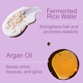 Function of Beauty shampoo texture drop demonstrating gentle cleansing