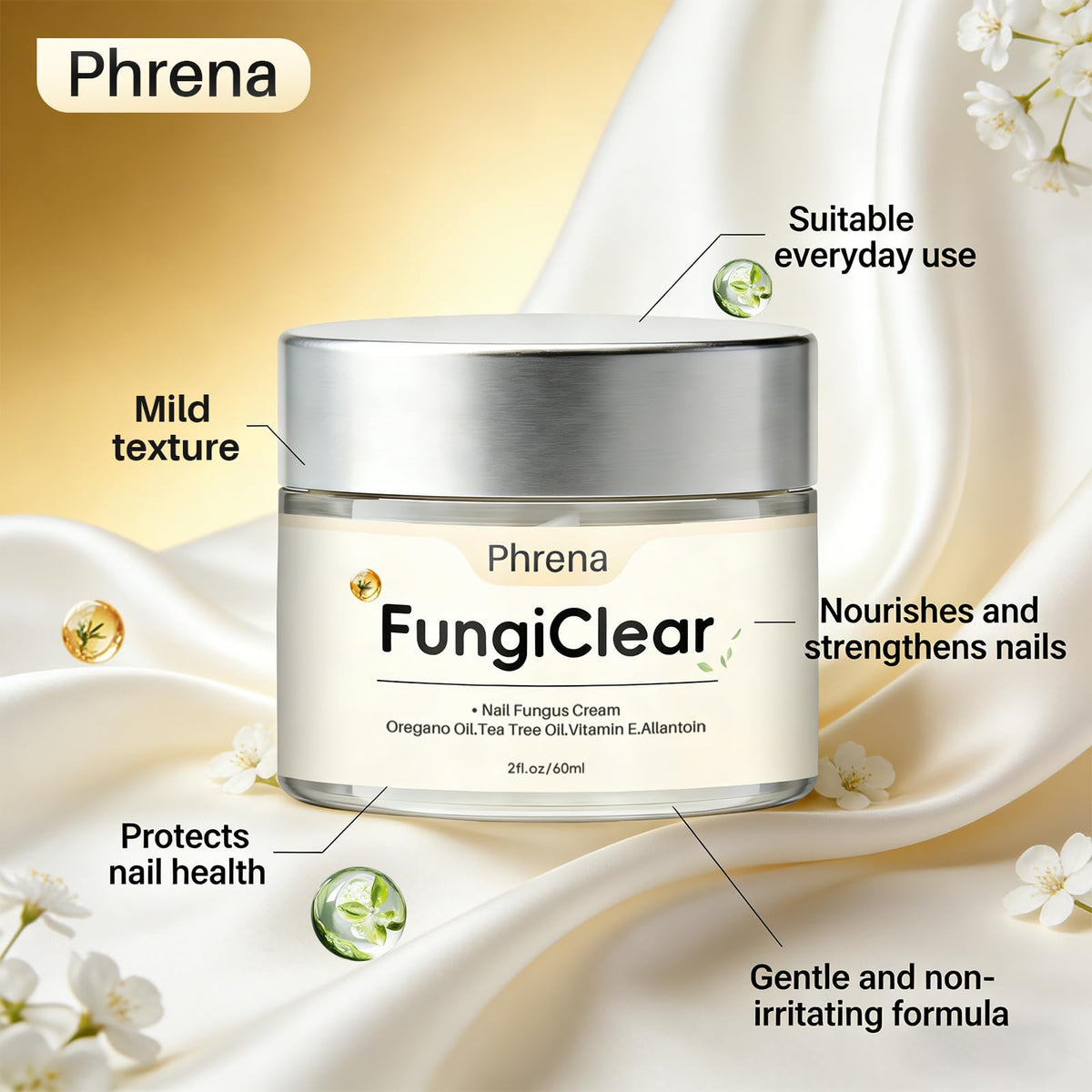 FungiClear applied to toenail demonstrating targeted nail conditioning benefit