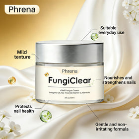 FungiClear applied to toenail demonstrating targeted nail conditioning benefit