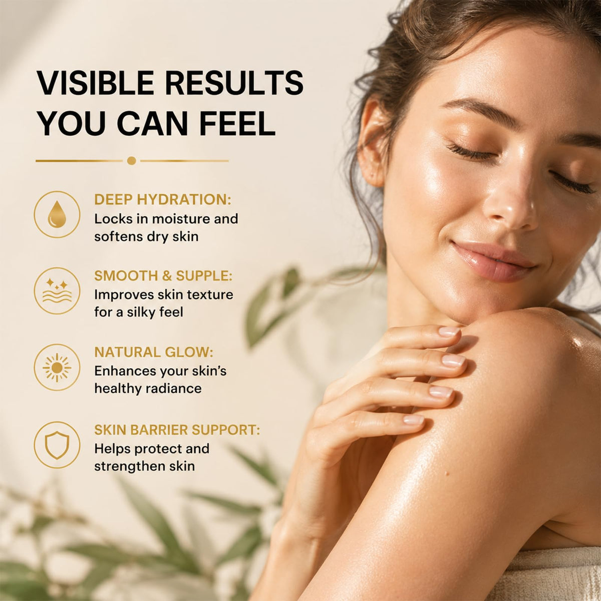 FungiClear oil texture on skin demonstrating lightweight, fast-absorbing finish