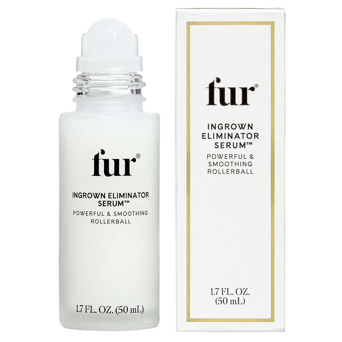 Fur rollerball front packaging showing product and size for quick identification