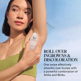 Fur rollerball tip close-up demonstrating precise application and convenience