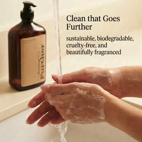 Further pump close-up showing smooth glycerin texture that preserves skin moisture