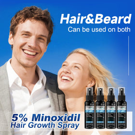FUZYAT before and after silhouette illustrating improved hair density visually