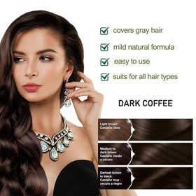 Fvquhvo shampoo being poured into hand to demonstrate smooth, easy application benefit