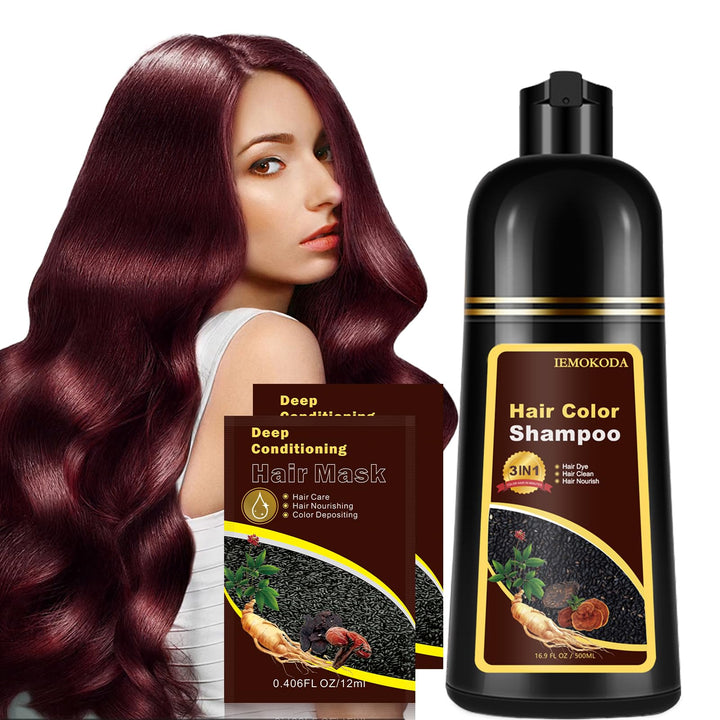 Fvquhvo front packaging bottle showing product benefit of quick color
