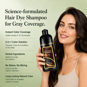Fvquhvo pouring shampoo close-up showing creamy texture for easy application
