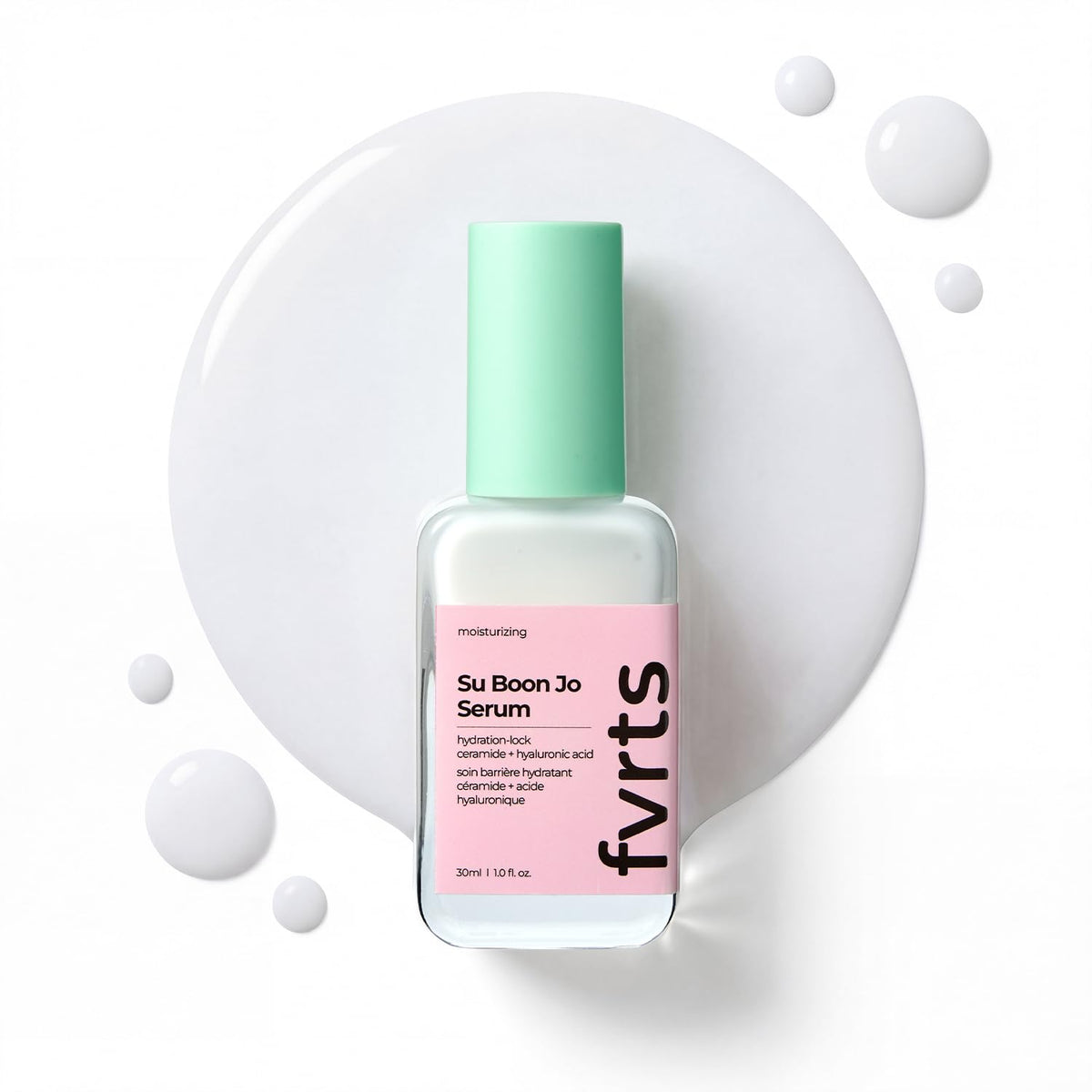 fvrts front packaging showing bottle and box, highlights clean design and quick identification