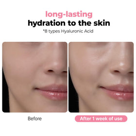 fvrts serum under foundation demo, highlighting smoother makeup-application benefit