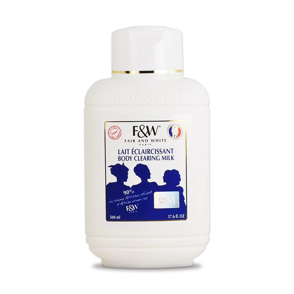 F&W front packaging showing bottle and label, clear product identification and benefits