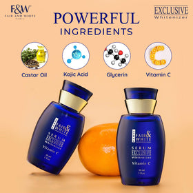 F&W dropper dispensing serum demonstrating precise application benefit