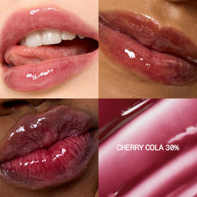 fwee applicator and gloss texture highlighting smooth non-sticky glide