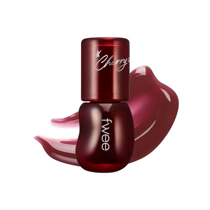 fwee front packaging cherry cola showing shade and glossy finish benefit