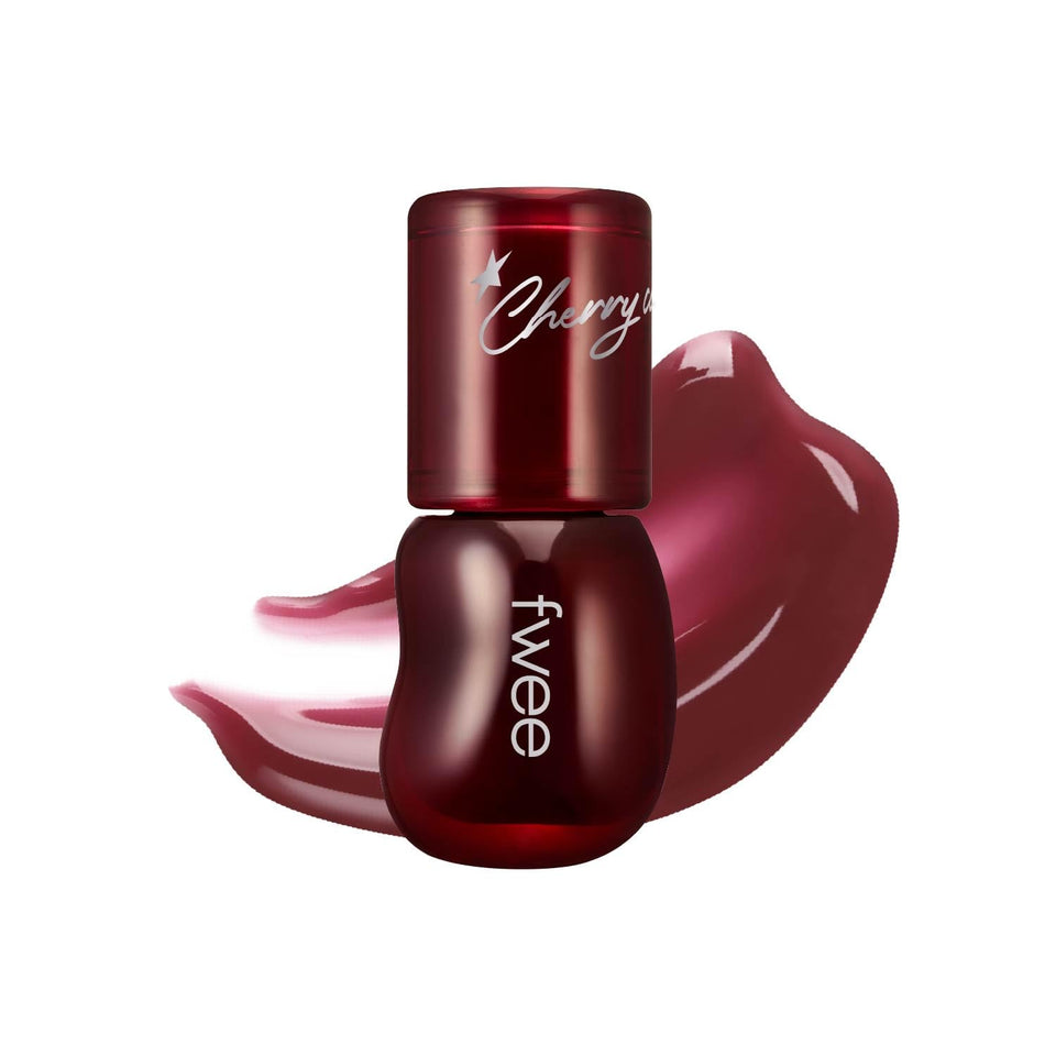 fwee front packaging cherry cola showing shade and glossy finish benefit