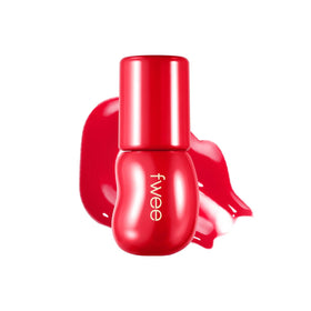 fwee front packaging showing glossy 5.3g tube and rich shade for instant shine