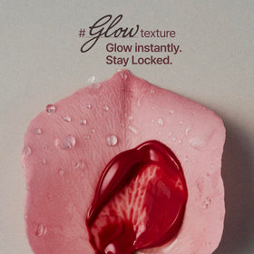 fwee lip application on model showing rosy-honey finish and natural look