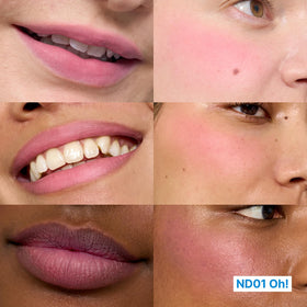 fwee close-up pudding texture highlighting creamy blur formula benefit