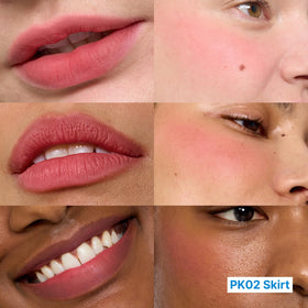 fwee pudding texture close-up of Skirt, creamy bounce for effortless blending benefit
