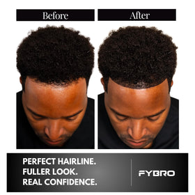 FyBro in use with spray application for sharp lineup and mess-free result