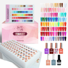 FZANEST front packaging showing full 130-piece kit and neat arrangement, professional-ready
