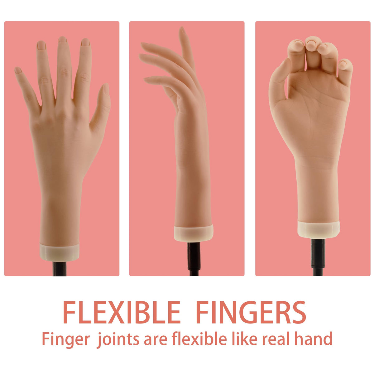 fzbinglu bent fingers detail demonstrating flexible positioning for accuracy