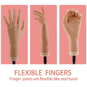fzbinglu bent fingers detail demonstrating flexible positioning for accuracy