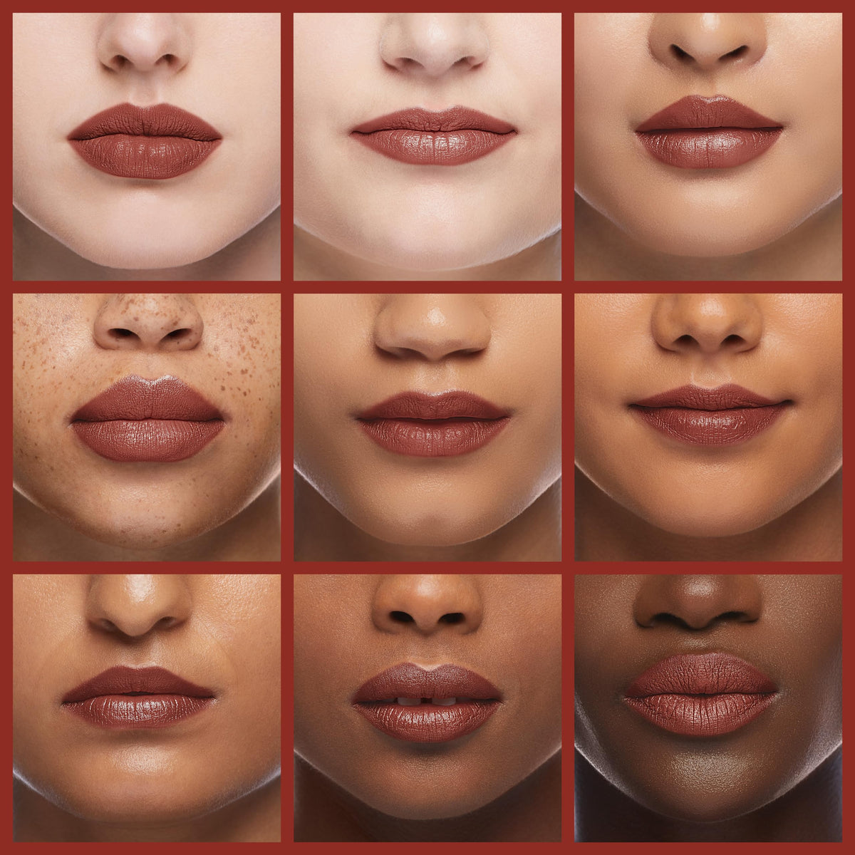Gabriel Cosmetics lipstick open with twist mechanism highlighting easy application