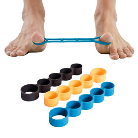 Gait Happens front packaging showing bands and benefits for foot strength