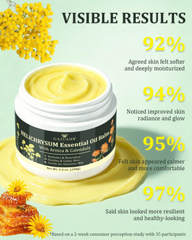GAJUANR travel-sized balm in bag highlighting portability and on-the-go skin comfort