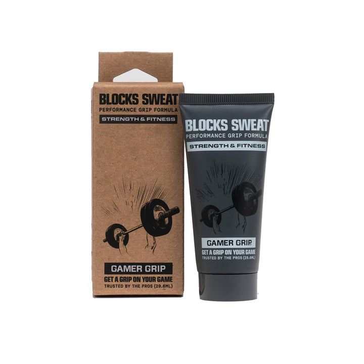 Gamer Grip front tube showing compact 1oz packaging and travel convenience