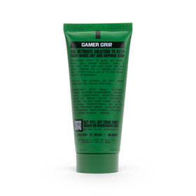 Gamer Grip gel texture close-up demonstrating fast-drying formula for steady, residue-free hands