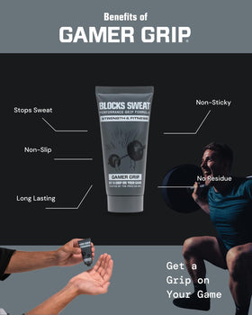 Gamer Grip aiding pole fitness grip for secure hands during routines