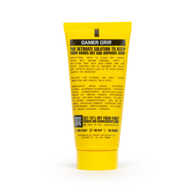 Gamer Grip cream texture close-up displaying smooth gel and fast-absorbing benefit