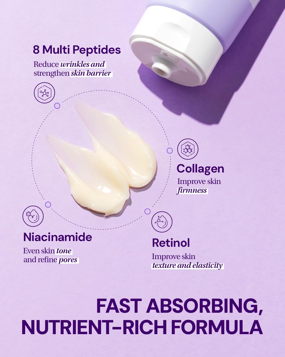 GANGNAM GLOW applied on hand demonstrating spreadability and immediate moisturized look
