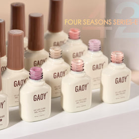 GAOY at-home manicure lifestyle shot showing comfortable DIY salon-quality results