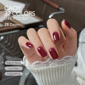 GAOY builder gel close-up showing thick texture for nail reinforcement
