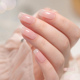 GAOY close-up brush stroke showing smooth gel texture for even application