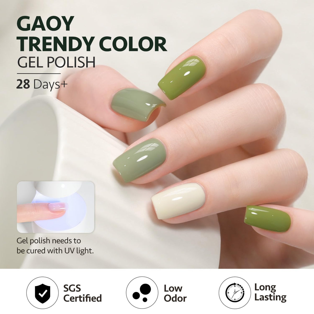 GAOY close-up glitter texture showing sparkle and smooth application benefit
