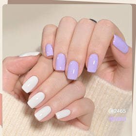 GAOY close-up glitter texture on nail showing sparkly finish and eye-catching shine