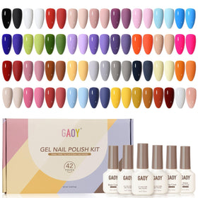 GAOY front packaging showing full 42-piece kit and included coats for clear overview