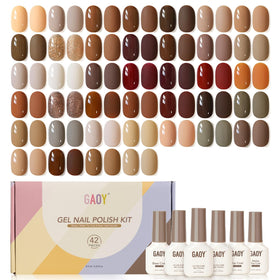 GAOY front packaging showing full kit for easy at-home manicures