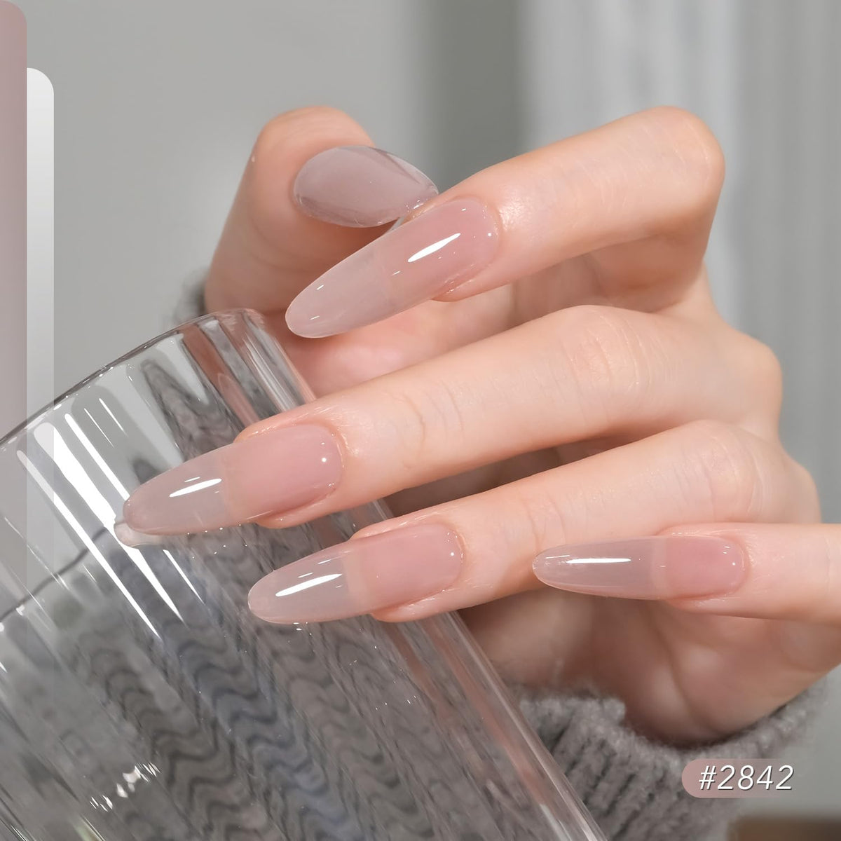 GAOY close-up of glossy and matte top coats highlighting finish options for styling choices