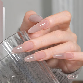 GAOY close-up of glossy and matte top coats highlighting finish options for styling choices