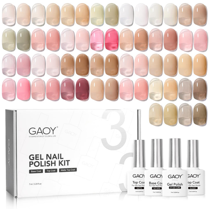 GAOY kit front packaging showing all 33 pieces with neat display and choice clarity